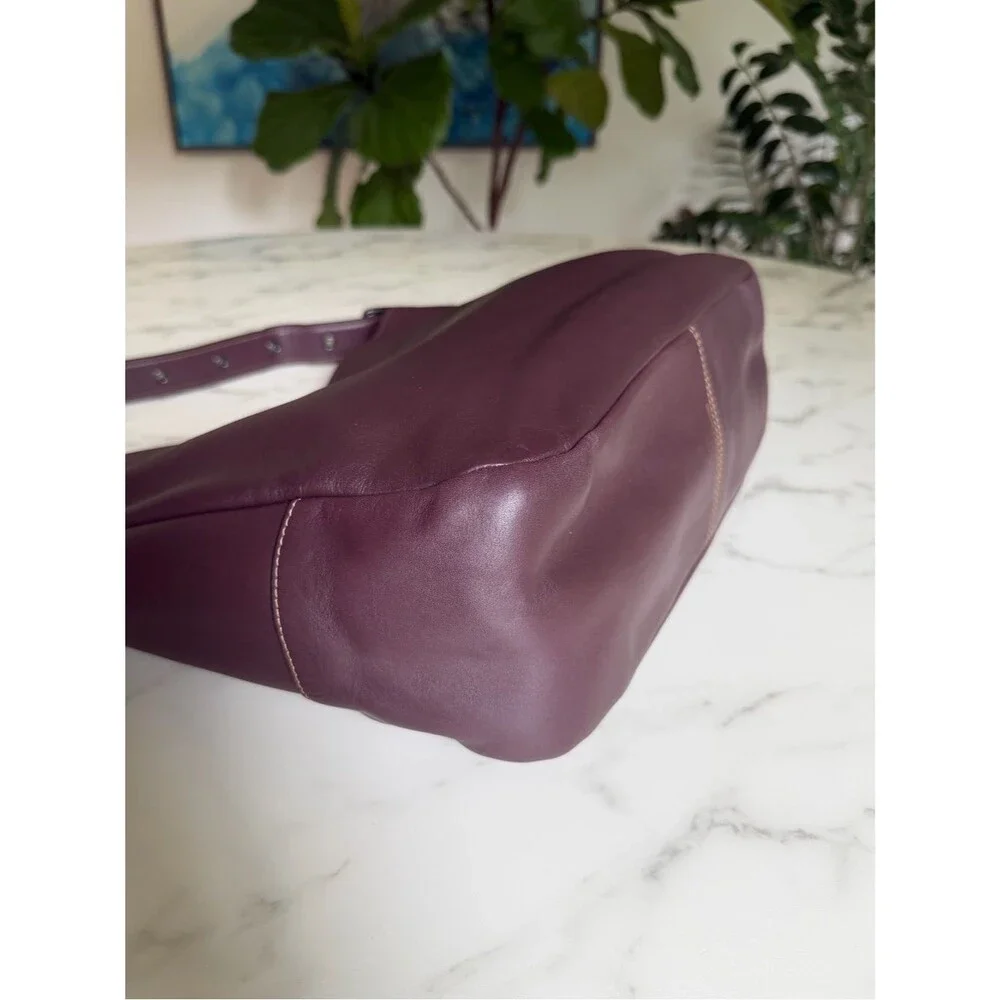 Coach 1941 Bedford Hobo Oxblood Burgundy Glovetanned Leather 31674 Shoulder Bag